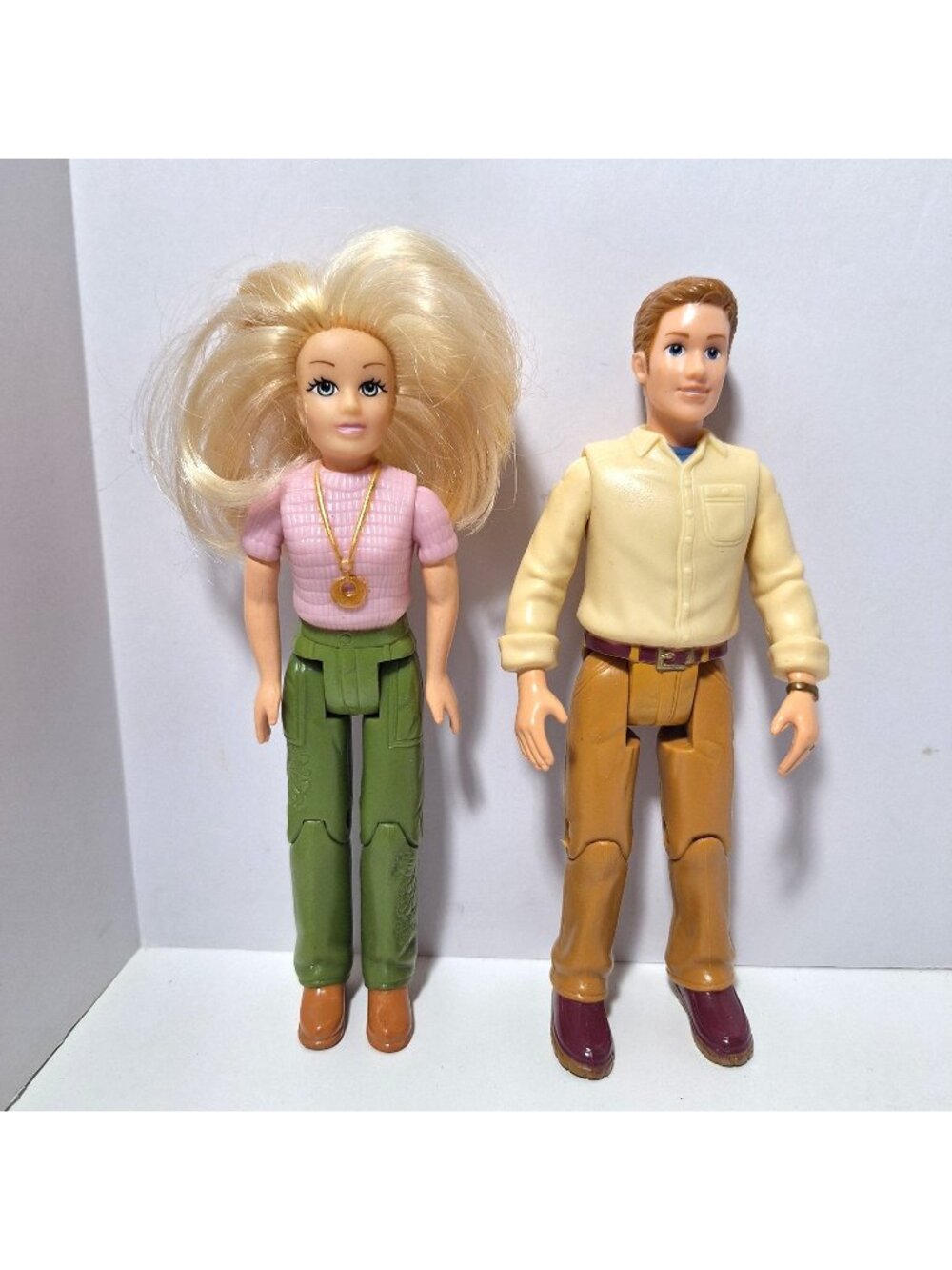 Loving Family Parents Mom Dad Figures Fisher Price Dollhouse
